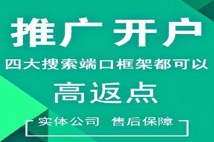 百度竞价个人开户案例分析